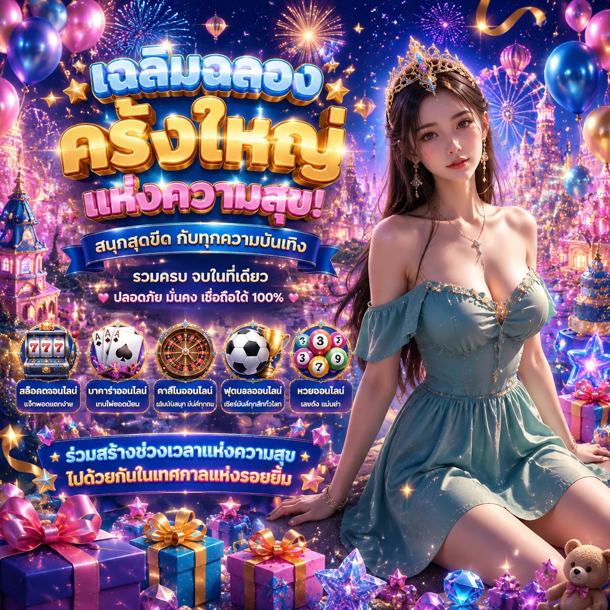 โปรโมชั่นต้อนรับสมาชิกใหม่ PGSLOT PARIS